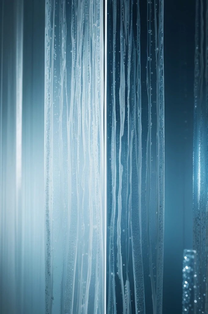 An image that depicts two parallel worlds coexisting, separated by a thin translucent membrane.
