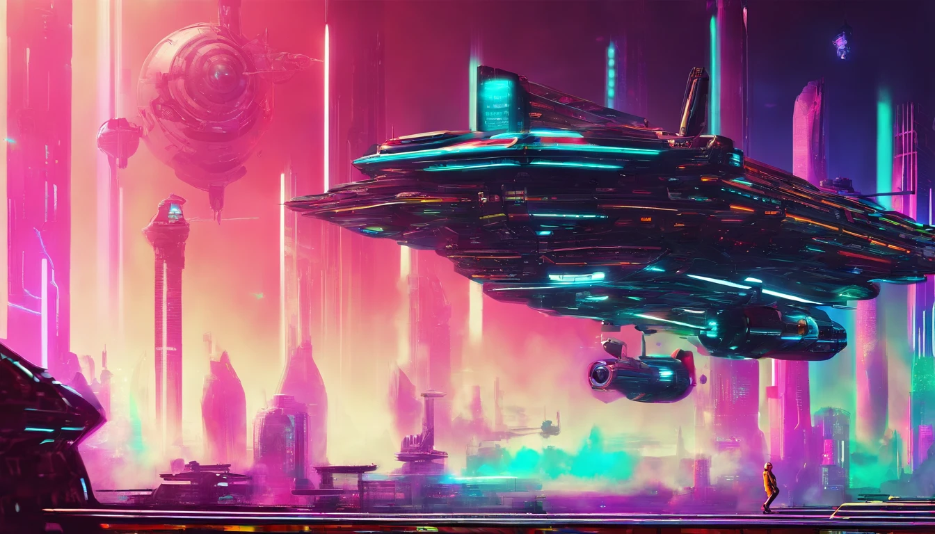 (((O'Neil Space Station))).There are starships of many sizes, shapes, colors, and status. Some ships are beat up, & need repairs, some need a refit, and still others need a complete overhaul. This styles are, from Gerry and Silvia Anderson,& Judith Garfield & Reeves-Stevens, Larry Niven.