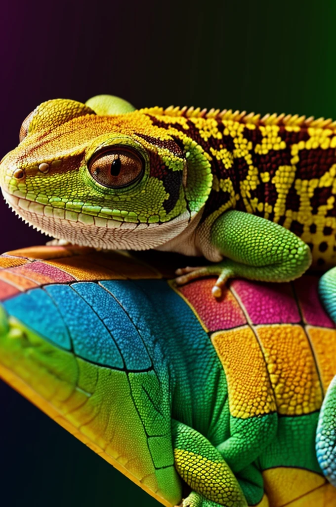 Stylize the color array for the gecko