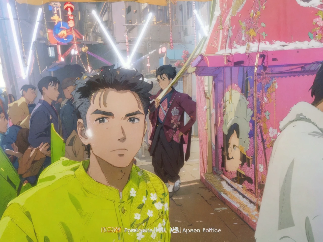 ((masterpiece)),(illustration),best quality,delicate details,refined rendering,((Menga style)),(((Toon style))),(portrait:1.41),8k,toon style,((Japan anime)),1boy,male focus,solo,handsome,Stylish Pose,portrait,thick eyebrows,black eyes,solid eyes,model,tall,thin,slim asian boy,Work jacket,Skinny jeans,Crazy Smile,Smirk,cinematic lighting,volumetric lighting,