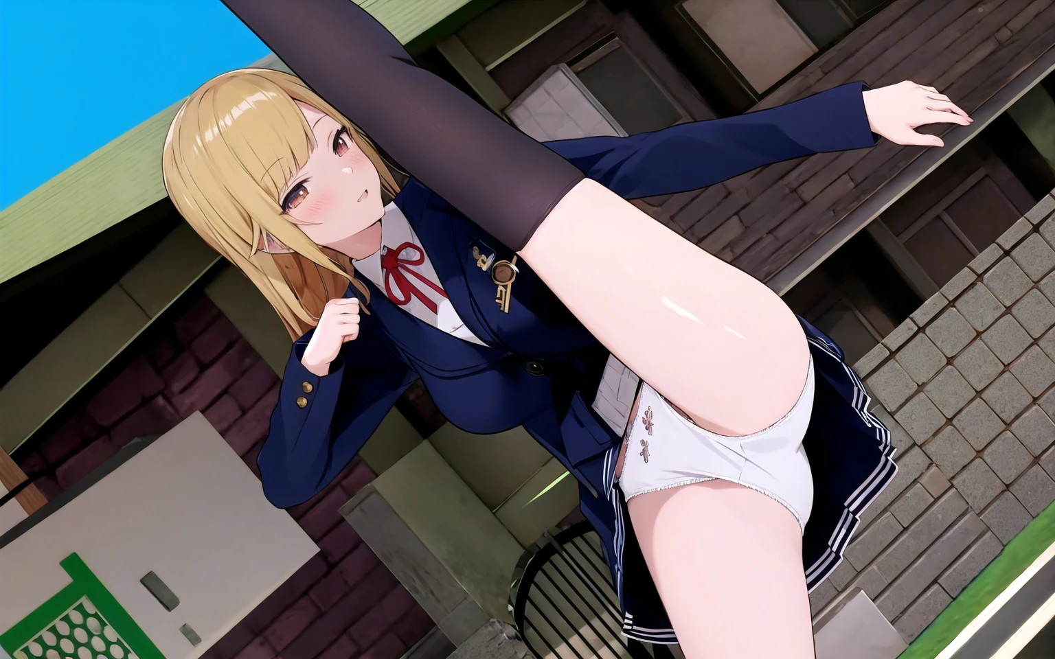 ecchi anime style, ecchi style, azur lane style, visual novel key visual, anime girls in underwear posing for a picture, ecchi anime style, hololive, ecchi, in clothes! highly detailed, visual novel cg, high school girls, upskirt, panty, anime maids riding early tanks