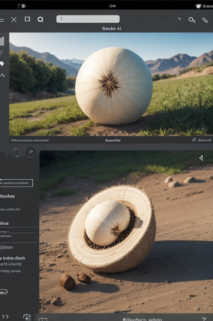 Translate texts with the realistic seed camera