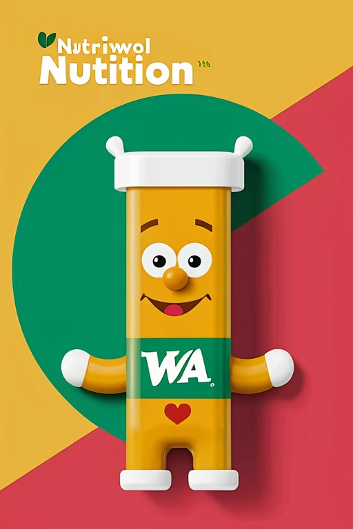 Animated Nutrition Bar Company Mascot