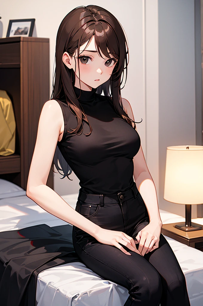 1girl, beautiful face, ((white eyes)), sexy pose, Red moon in the background, stars, space, (lightroom:1.13), soft light, (natural skin texture:1.2), (hyperrealism:1.2), sharp focus, focused,[[realistic]]