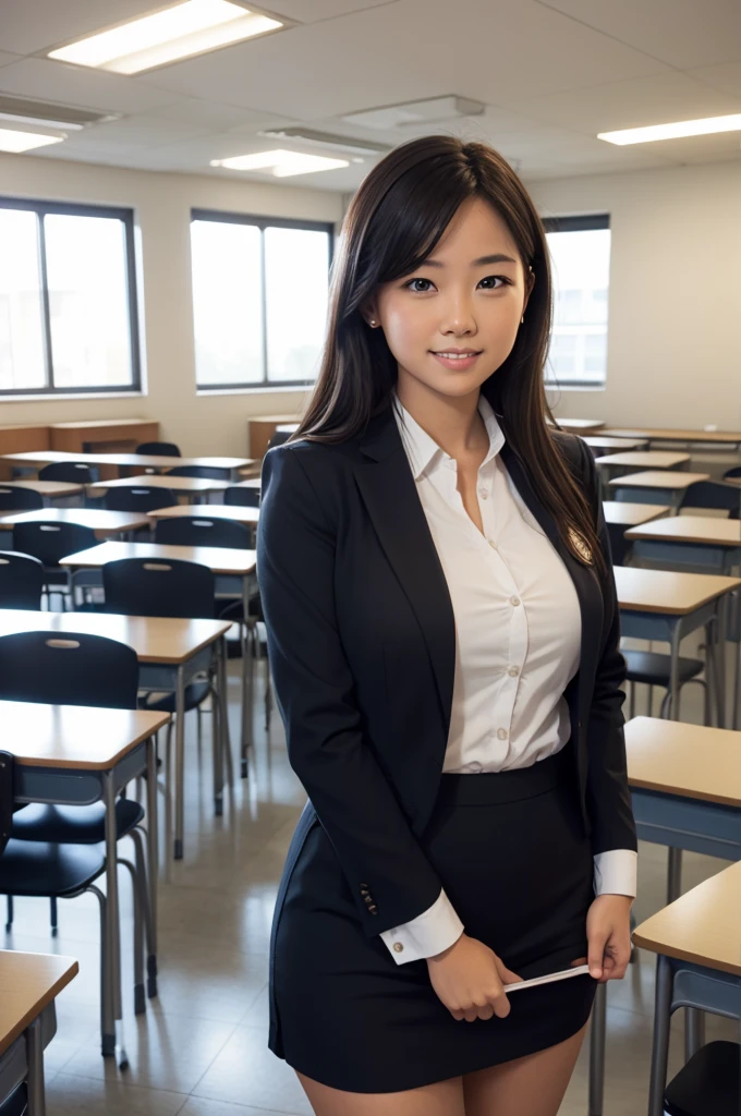 Teacher in the classroom