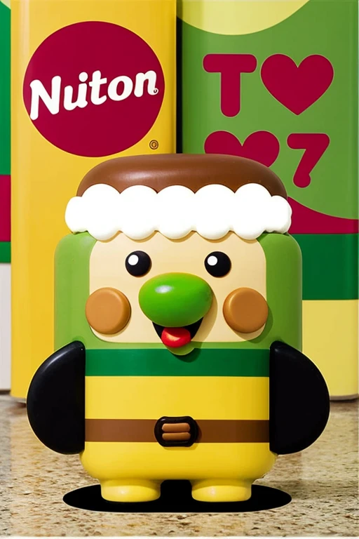 Animated Nutrition Bar Company Mascot 