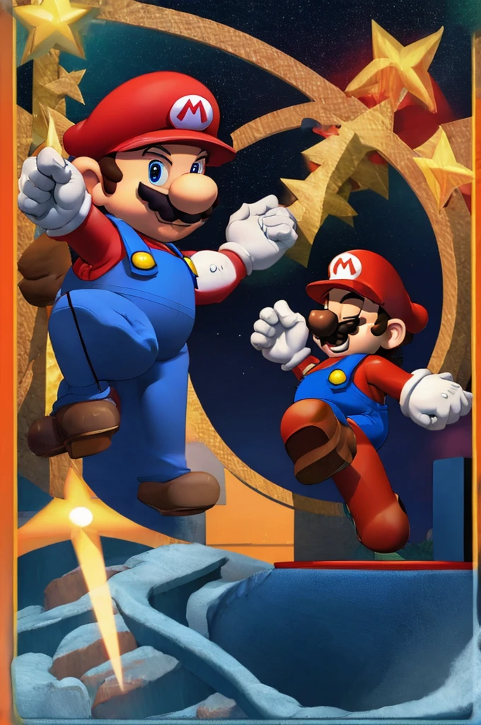 Mario from Mario Bros, 3d render, ((naked)), (male masturbation), ((no artefacts)), big penis