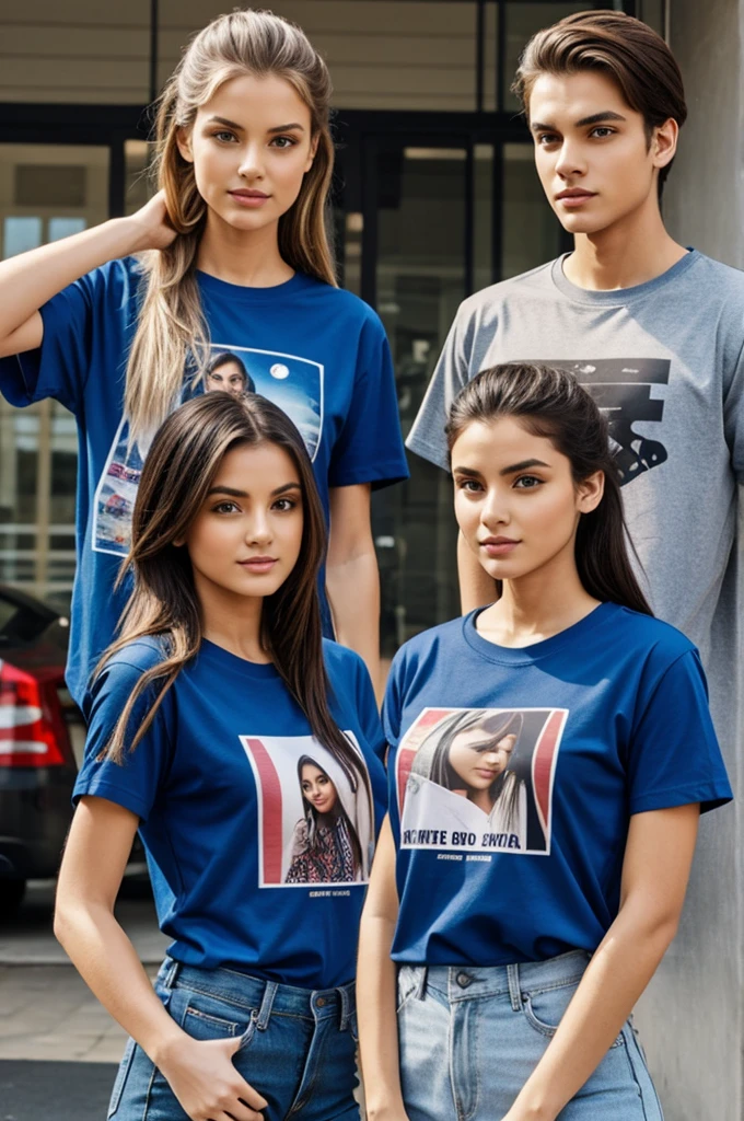 T-shirt models
