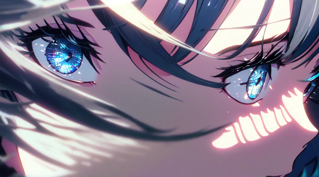 masterpiece, best quality, Eyes, (detailed eyes), (light blue eyes), (beautiful eyes), close up, (sky blue eyes), white hair