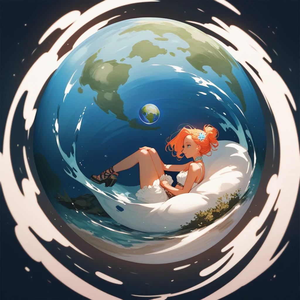 digital illustration, globe deep under the sea, (score_9,score_8_up,score_7_up,score_6_up,score_5_up,score_4_up)