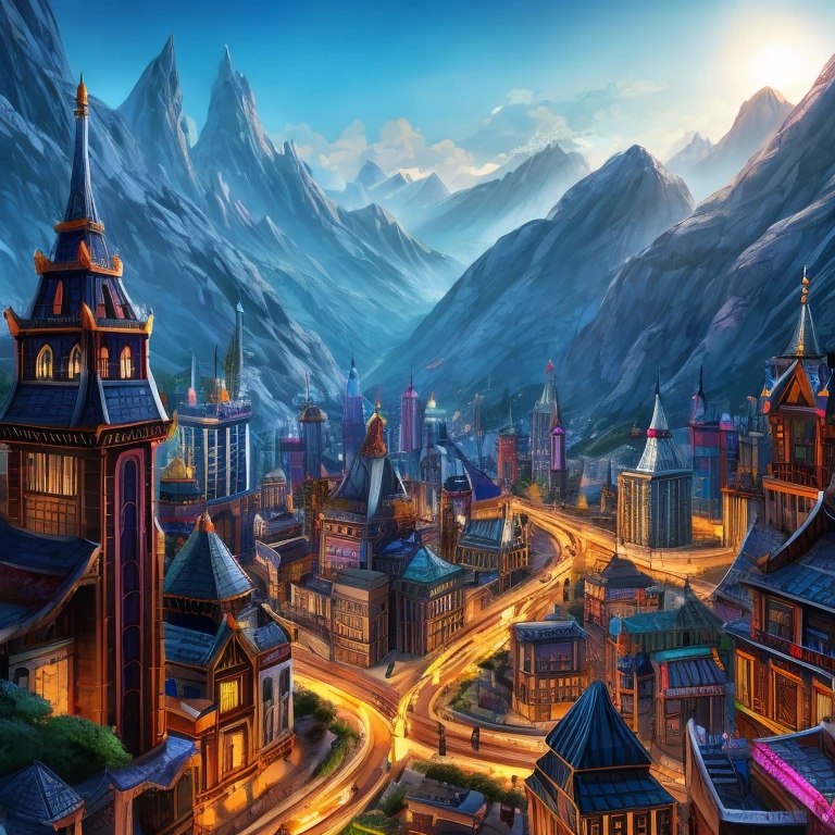 The city named Sornarce with the best tehnologi and best construction.