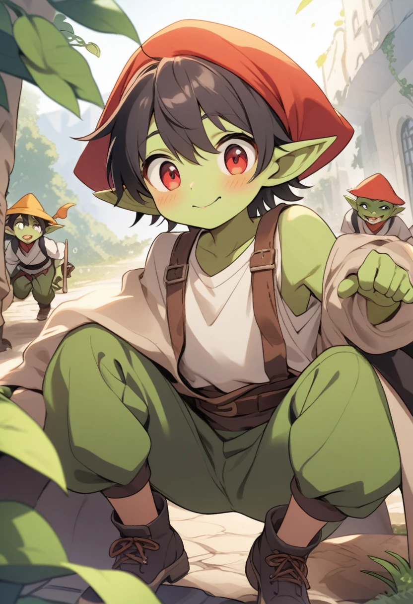 The day of the young man and the young goblin ,