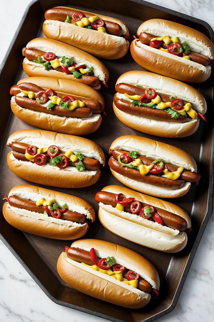 Hotdogs 3 × $60