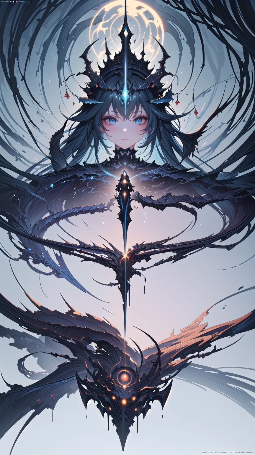 masterpiece, best quality, (extremely detailed CG unity 8k wallpaper), (best quality), (best illustration), (best shadow), absurdres, realistic lighting, (Abyss), beautiful detailed glow, art by PeterMohrBacher,
