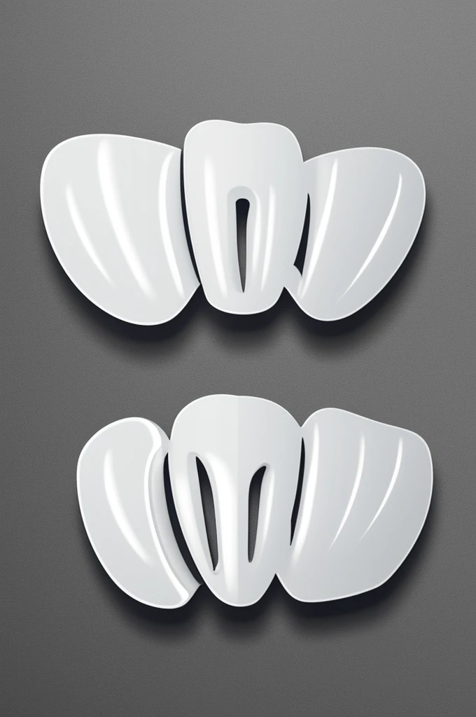 Minimalist dental logo