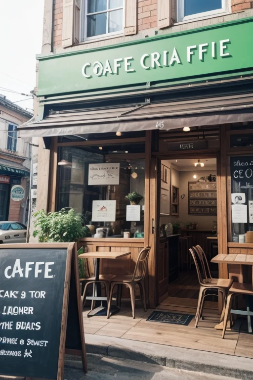 a cute and eco-friendly cafe