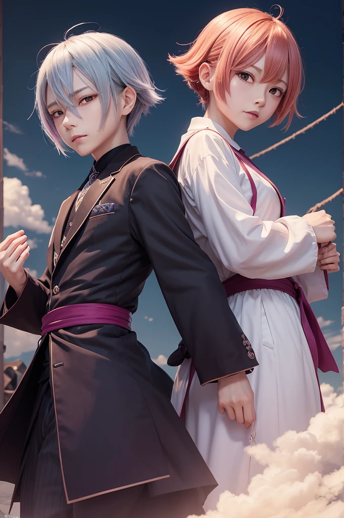 Create a Sukuna and gojo wallpaper