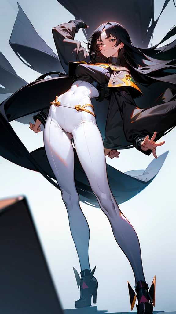believe me a girl who has medium long black hair with big legs and medium waists and bust