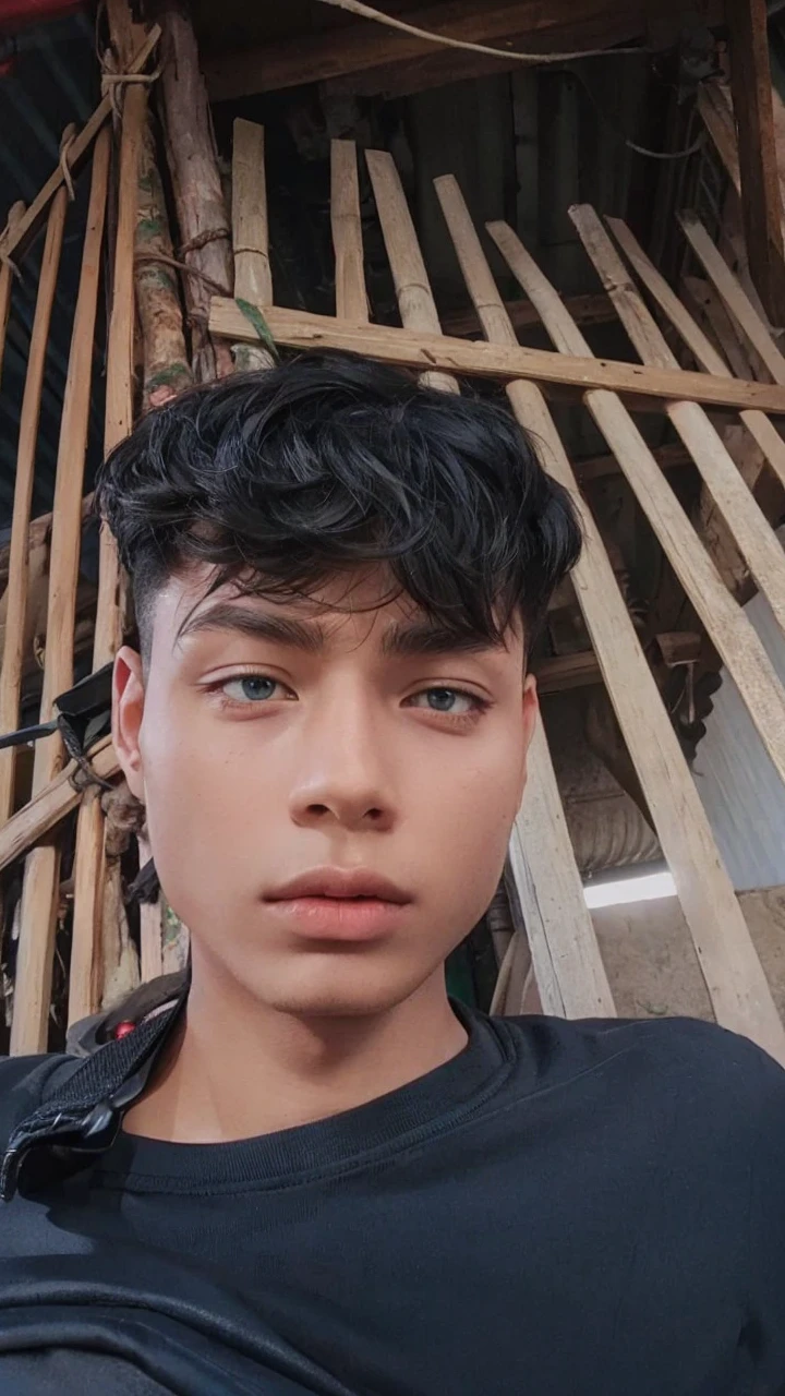 male wizard with black hair, intense green eyes, 25 years old, best quality work, 16K
