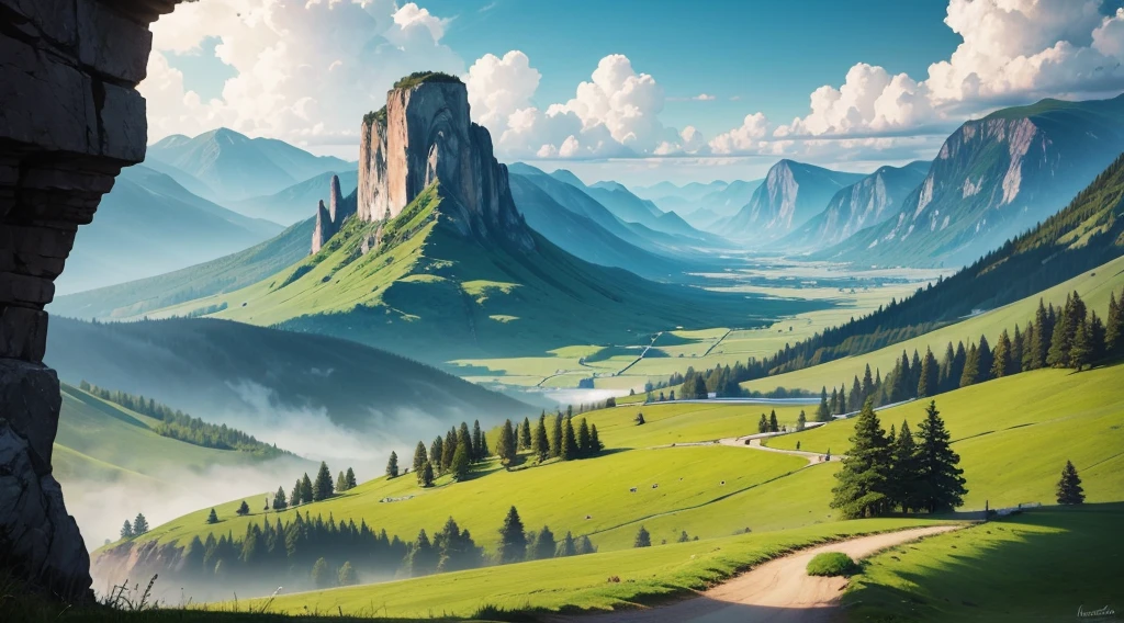very beautiful landscape