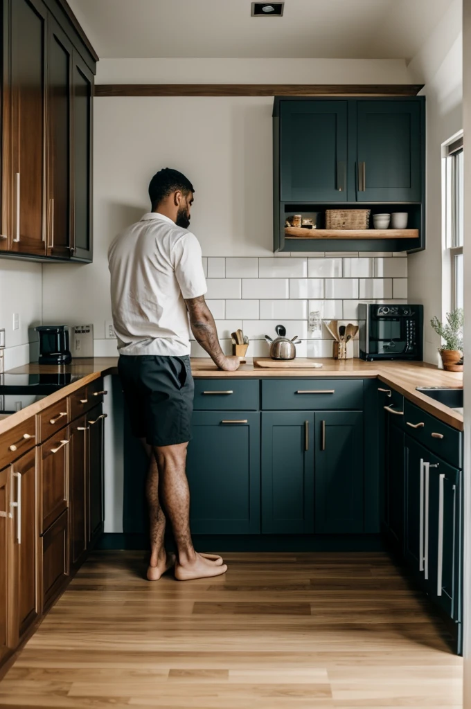 I was hidden in a kitchen 
