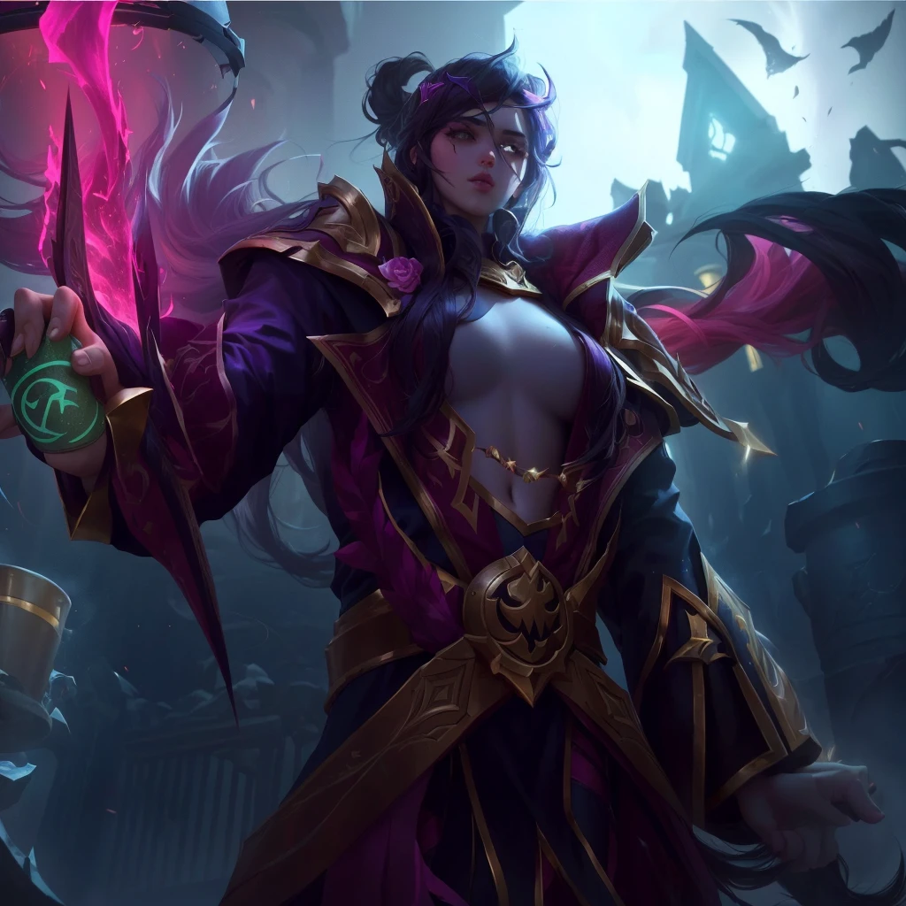 League of Legends Ali,K cup,,woman,long hair