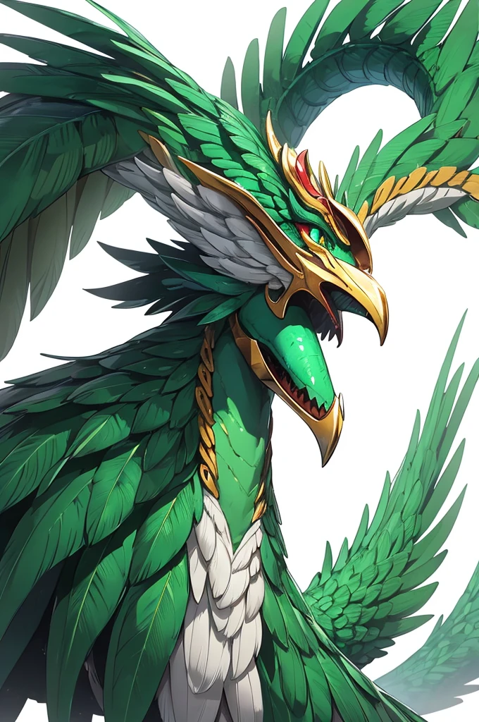 quetzalcoatl WHITE BACKGROUND