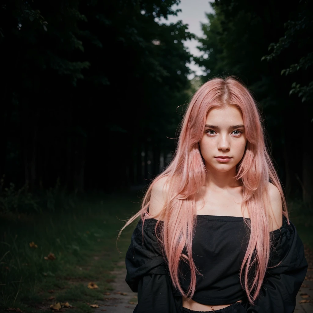 25-year-old Caucasian French girl with shoulder-length messy red pink, Captured in the best quality, this illustration serves as a 4K wallpaper,