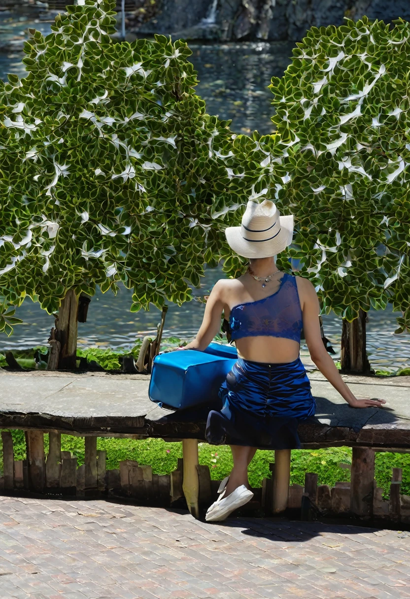 woman sitting reflecting