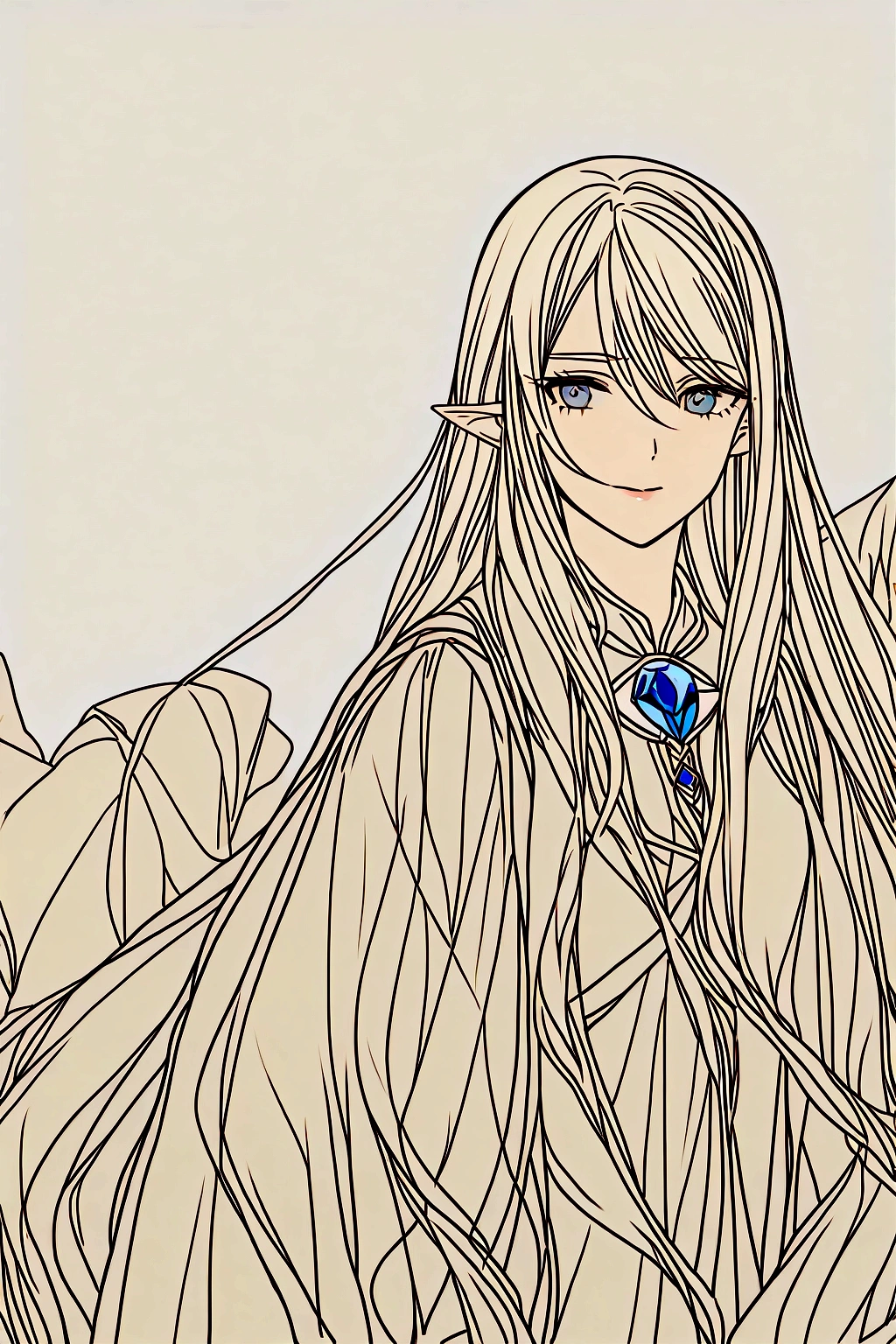 The story of the Queen of Kerano，Very strange at the beginning。As a materialized fantasy creature，The Queen of Kerano can be said to have appeared out of nowhere。On an afternoon of December 13, 1872，The Queen opened her sapphire-like eyes amid the snow in Karelia，I saw the sun without much warmth。An hour ago，There's nothing in this snow but more。She stretches her body，Confused and curious, looking at the world around me，What caught my eye was a silver-clad coniferous forest。She stood up，Stumble to adapt to this body equivalent to a -yeld hu。There's nothing else on her body other than the adhering mixture of snow and ice，But I don't feel cold。
She wanders aimlessly in the forest。Picking wild fruits and wild mushrooms when hungry，Drink streams and snow when you're thirsty。This journey has greatly honed her will，Because the complex environment of the forest often hurts her，Nor can she guarantee that the food she collects is the same every time，Mushrooms in particular。But poisonous mushrooms aren't necessarily bad for her，She learned a few things in her visions of being poisoned several times，For example, how to make some simple tools、How to make some simple clothing out of dead animals' leather、How to light a fire and cook、How to spend the night、And how to relieve boredom。 She later learned how to prevent animal attacks on her own。
This wandering life continued until she met another elf。
Another elf is relatively young，But the life skills she has are no worse than hers。They get along very well，and decided to determine the direction of action：Go south。They use the sun every morning to determine the direction of action，Walk roughly south，Until you meet the first town。They initially thought this creature, which looked quite similar to them, was the same species，But what they saw later changed their opinion。
They were lucky enough to get help in a small rural area。Helping them is a peasant woman，An old peasant woman。She took them in and stayed，Make clothes for them，They also learned how to use Russian from her。This is where Carano got its name，The word comes from the Russian word “bell”，From her laughter like a bell。They are very grateful to this peasant woman，But they can't understand the peasant woman's beliefs。They don't understand why farmers are so devout in Eastern Orthodoxy，even though her gods never gave her any help：When her son fell ill due to heavy work、When faced with landlords and exploitation、When faced with many injustices and misfortunes，The god she had been praying to hasn't answered anything。They stayed there for about a month，Until this peasant woman died in an accident。After attending a brief funeral，They chose to leave this village。Happened，An army officer claiming to be a peasant woman and the son of another also came to the funeral。Reactions after meeting my two sons，It can be seen that they are not good。The son who stayed in the countryside was unhappy that he didn't support himself and his mother，The military officer's son expressed for reasons he couldn't understand that being able to return to attend the funeral was a matter of kindness。But no matter what，The officers noticed them，My son who stayed in the countryside was also unwilling to continue adopting these two children who were unable to work。then，As a matter of course, they became this military officer's mediocre in the form of an inheritance，Gotta go to Petrograd。
As the center of Czarist Russia at the time，The 10 months in Petrograd gave them full contact with the entire Russian society。And the more contact，the more it makes them feel human flaws。They gradually connected with more elves in the process，and in mutual communication，It has been determined that the human species has terrible and serious flaws：They are mostly ignorant，But I don't know，Only a few people have real knowledge，But those few people have no real ideas，I have both knowledge and ideas，I can count it with just one hand；When they experience suffering，they beg for gods who have never helped them and may not even exist；They are greedy，I don't know what the limit is；They either waste their own money，Either waste other people's lives and let them waste their own capital... Elves shouldn't stay in human society，This is the last conclusion Kerano made。
then，With their cooperation，They found a way to reach somewhere in Temer on the northern coast of Siberia。They found a special blue gemstone in a temporary cave，Known as the “most intelligent and thoughtful,” Kerano has been nominated as the owner of gemstones and the guide of elves，Guide the elves to use the extraordinary power of gemstones to build their own kingdom。This unnamed mountain is also named after Kerano。On December 13, 1873，Amidst the wind and snow in Siberia，The Elf Kingdom of Keranogria was founded。