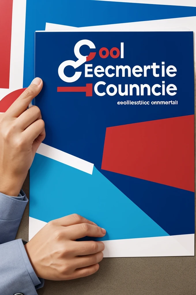 Create an image for the logo of a 2024 electoral committee by the professional school of public management and social development