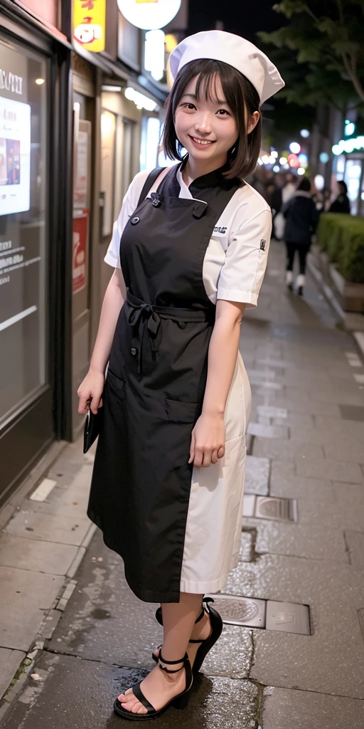 1 fille, rue de Tokyo,nuit, (40 years old), paysage urbain,lumières de la ville, fermer,sourire, (8k, Photo brute, meilleure qualité, chef-d'œuvre:1.2),(réaliste, photo-réaliste:1.37), ((naked)), ((masturbating)), no panties, open legs, no clothes