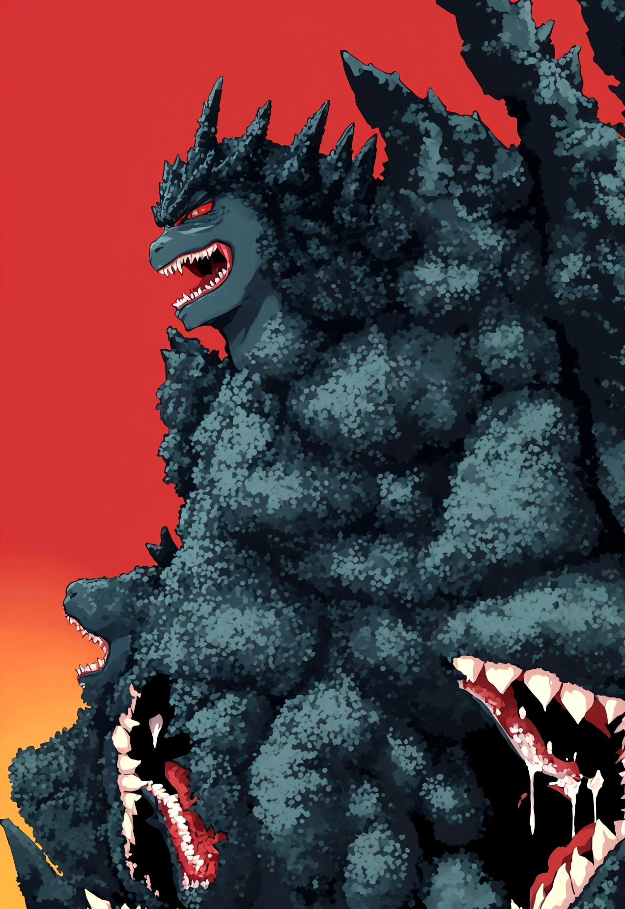 godzila chan, godzilla girl, godzilla dead