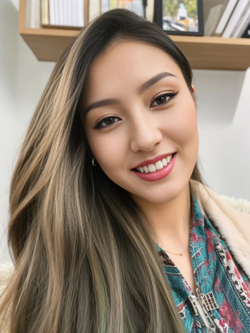 a closeup of a woman wearing a sexy long pants romper 20 years old,pokimane, 21 years old, 2 2 years old, cl, 19 year old girl, black hair,, 2 3 years old, selfie of a young woman,big breast, big chest, big booty, full body shot, selfie, in her big bedroom , selfie, big breast , selfie