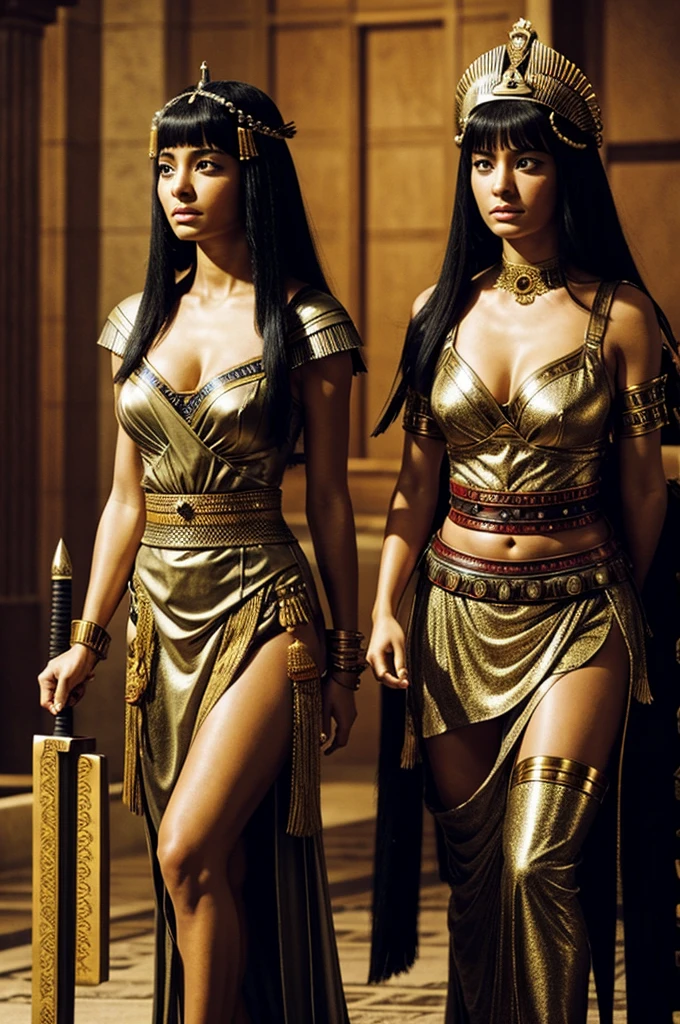 Cleopatra and a samurai
