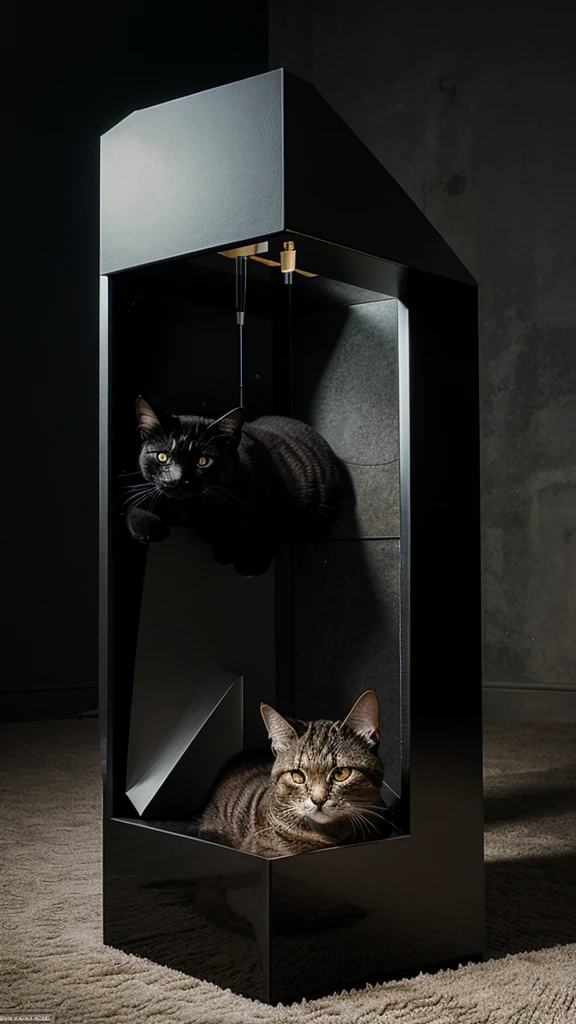 Shroedinger `s cat, superposition, alive and dead at the same time