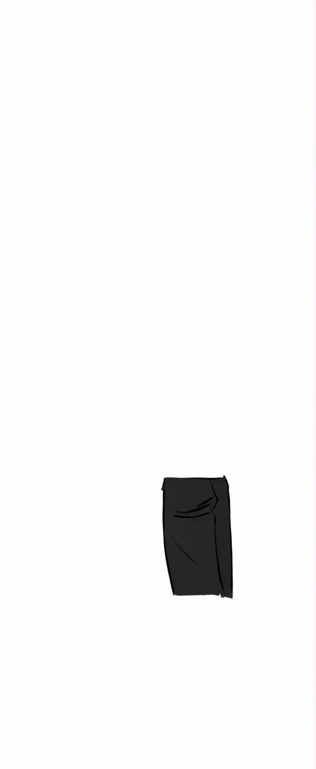 A man with a bushy beard, brunette hair but with a blonde topknot, wearing a black suit with a red tie, style cartoon (patte) - Renan Souzones