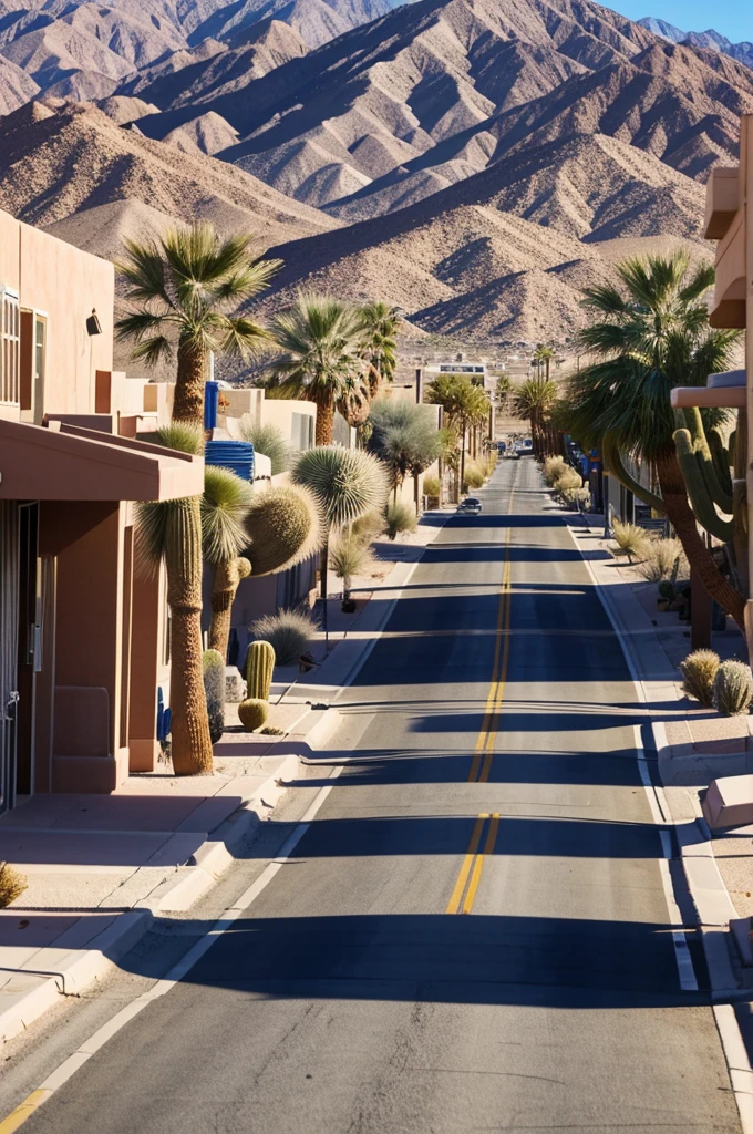 In the town of desert hot springs CA today