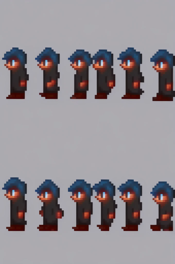 make a pixel art of dog
