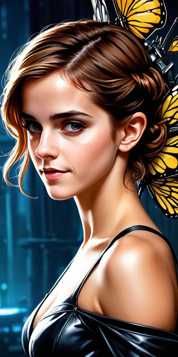 Emma Watson, Documentary Artistic ultradeep focus photography, Ultimate solid masterpiece synthesized from multiple masterpieces of absolute different styles and themes with sense of humour, Free self-expression, cybernetic organism mechanical robot inspired by glass sculpture of woman Moon of desires... Show me the beauty of your body and the beauty of your soul, photo by Cyril Rolando and Jeff Soto and asymmetrical flexible Mark Riden, inspired by erotic art, in Greg Simkins style.