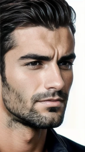 make a beautiful image of the Italian men with focus on the face