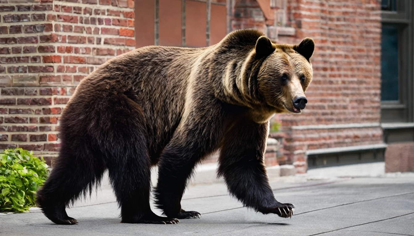 BEAR IN THE CITY