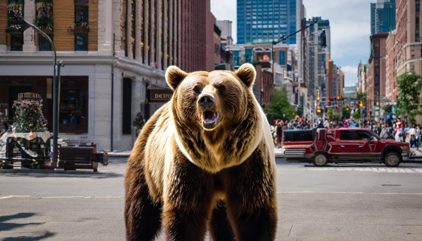 BEAR IN THE CITY