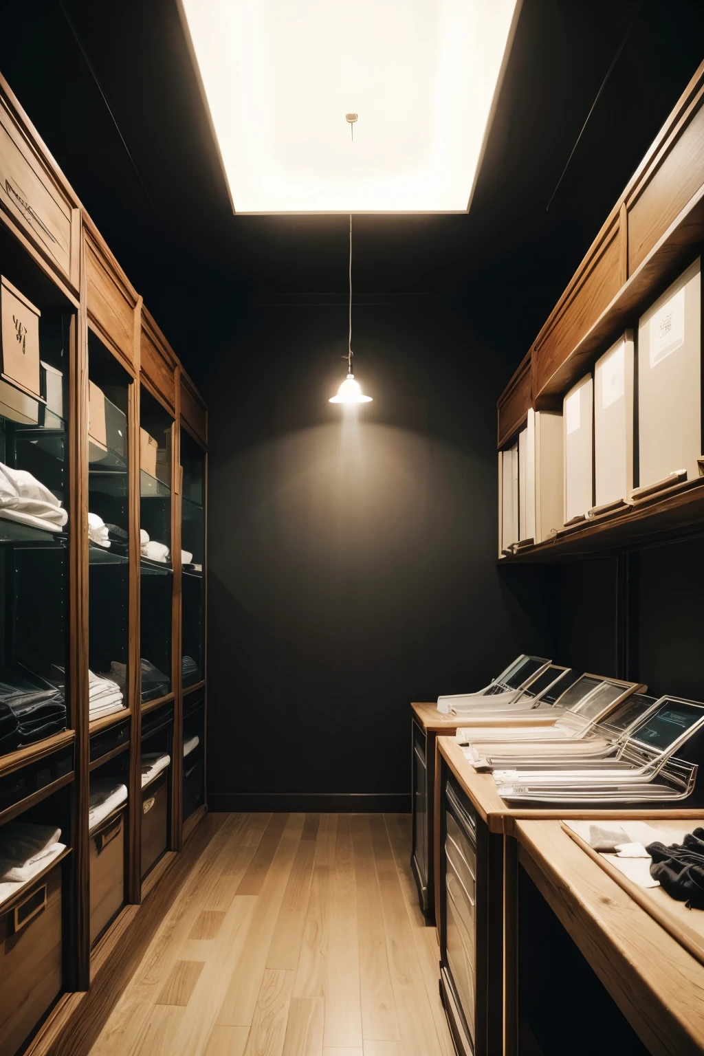 Create a minimalist logo for a vintage store