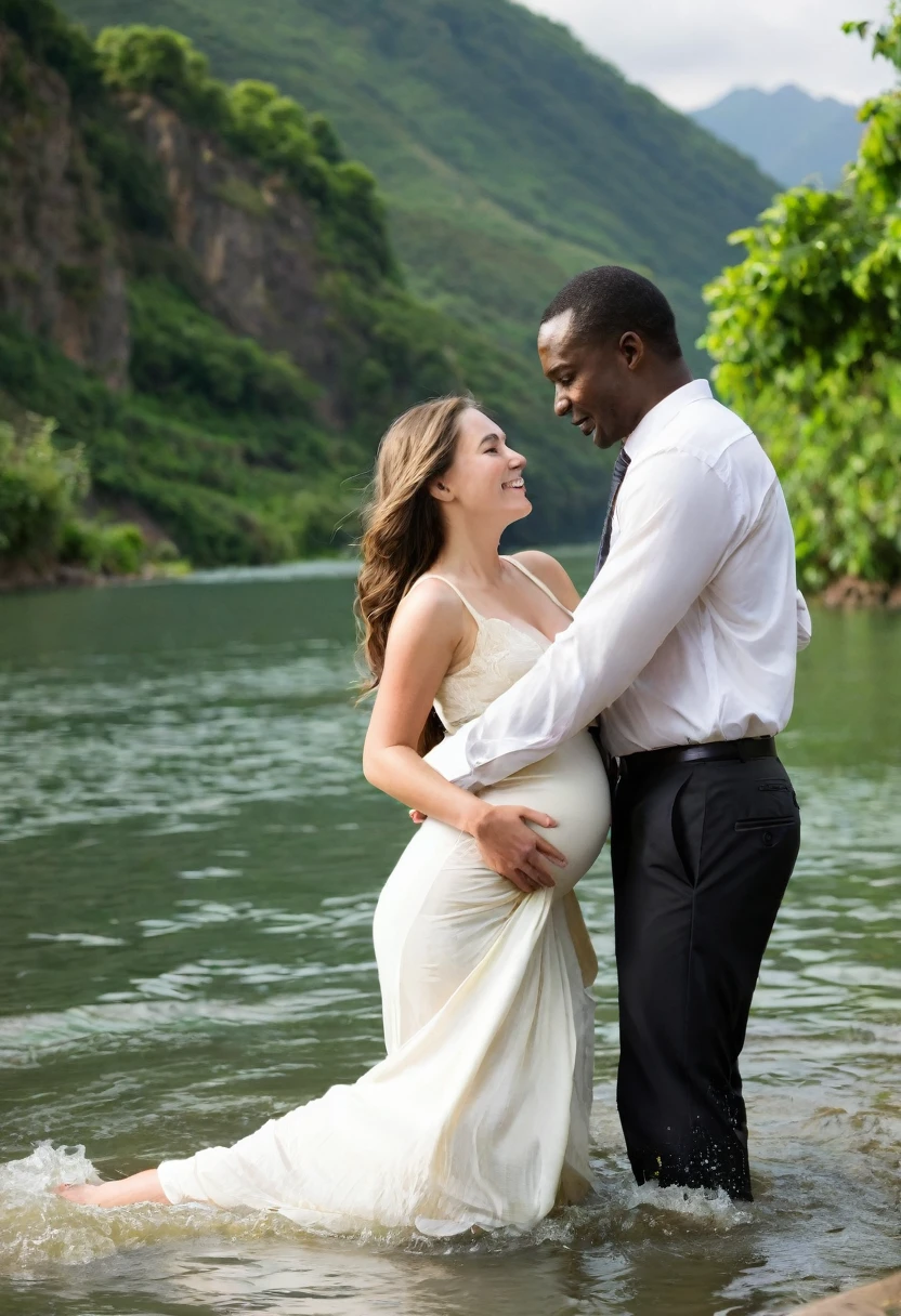 Seine porn where a man takes a woman missionary