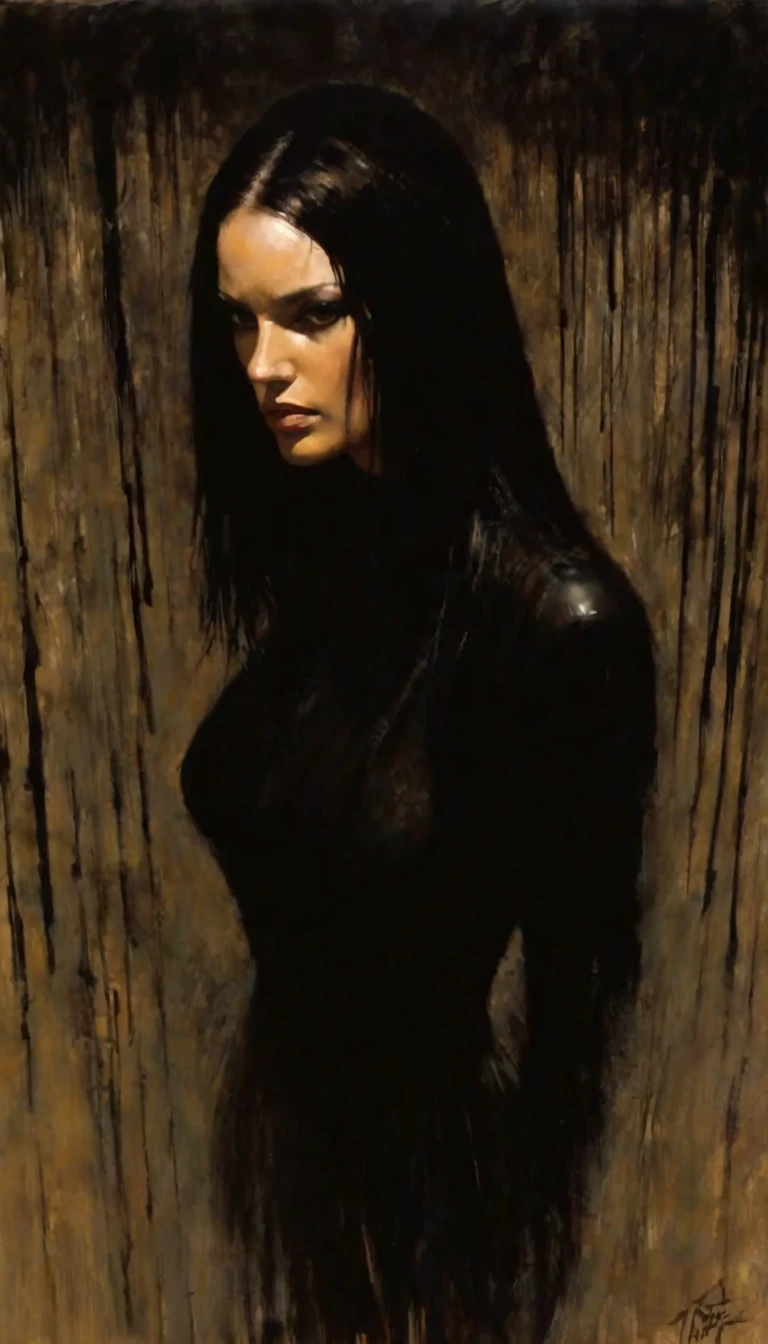  (art inspired by tim bradstreet). oil painting)