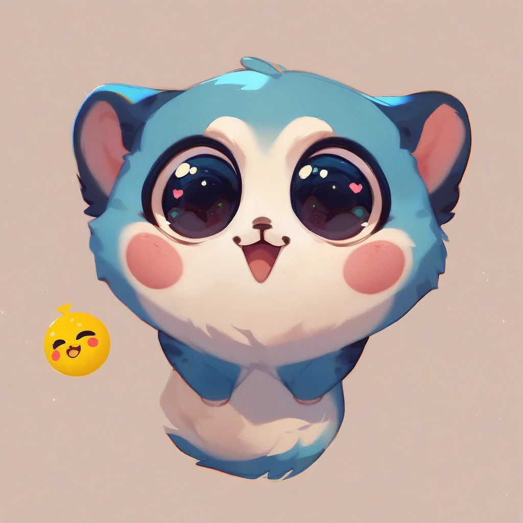 score_9, score_8_up, score_7_up, score_6_up, cute emoji portrait, simple background, full body,chibi body, emoji cute 🥺 big eyes