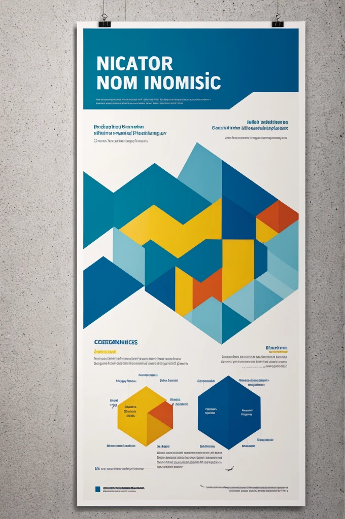 A small poster for the exhibition of inorganic compounds 
