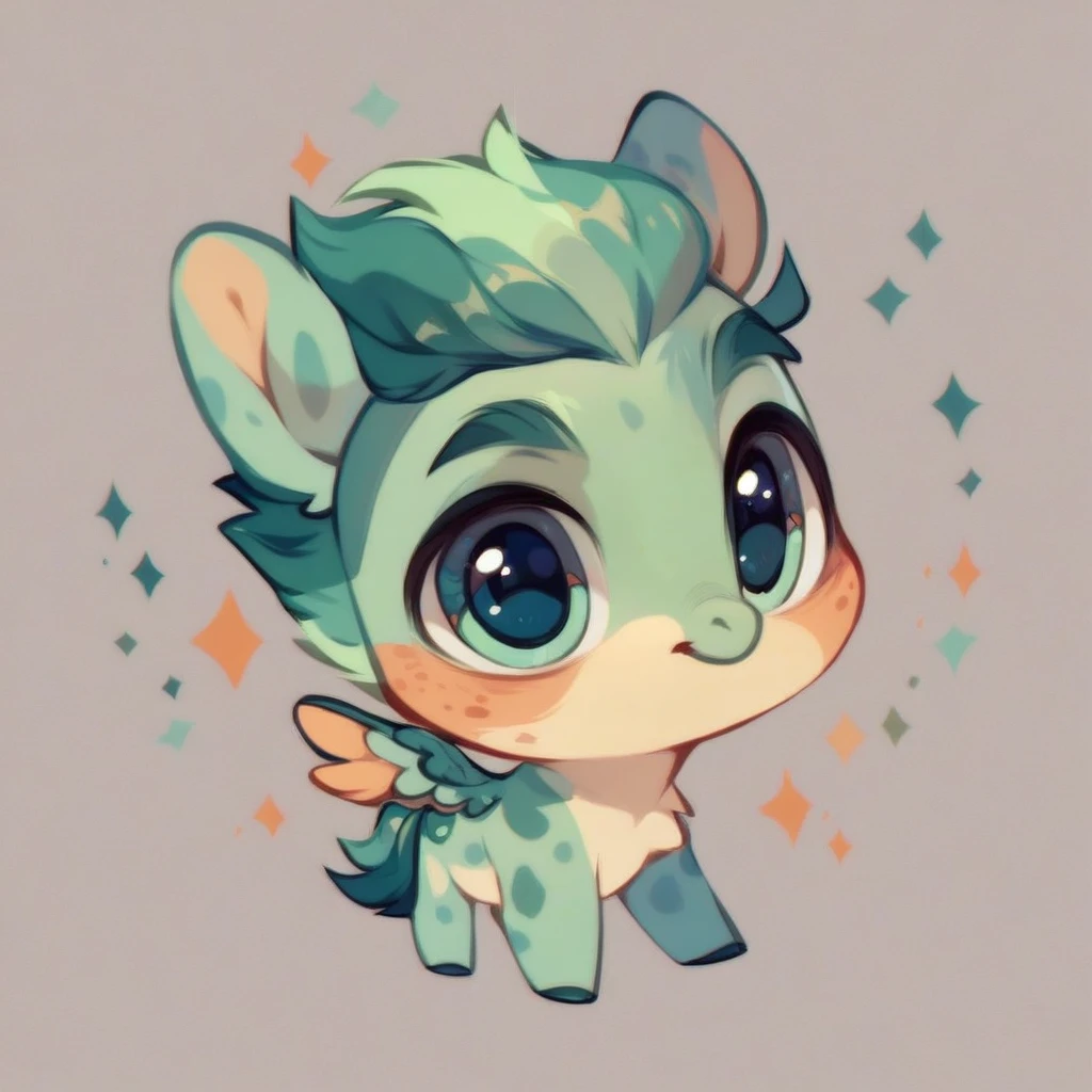 score_9, score_8_up, score_7_up, score_6_up, cute pony portrait, simple background, full body,chibi body, Kyle 
