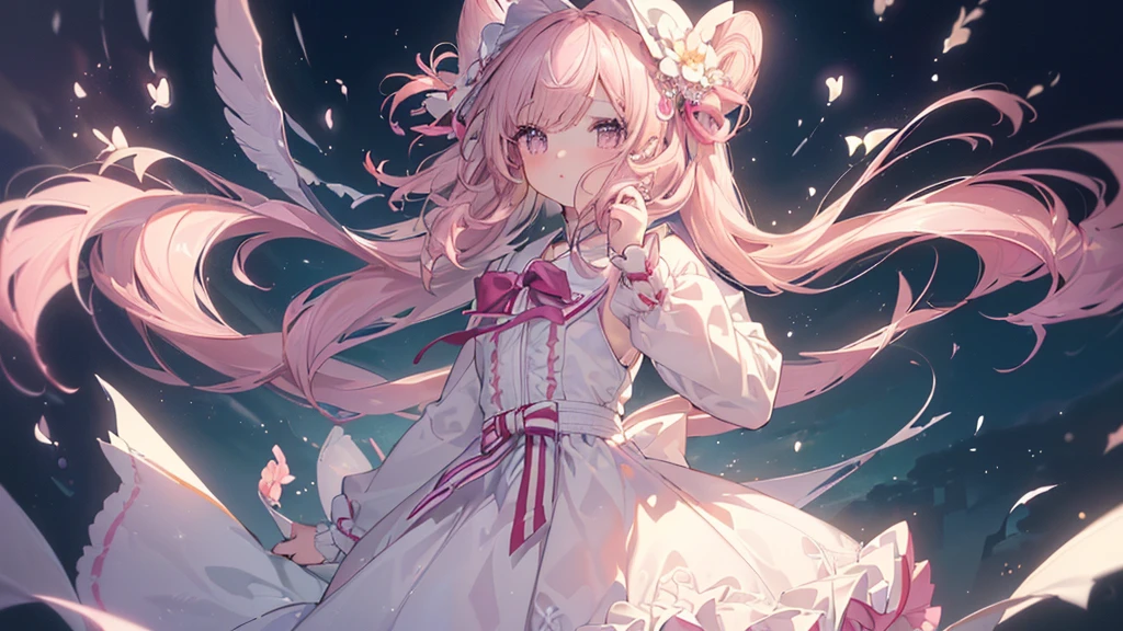 (((Highest quality、masterpiece、Ultra-fine、Ultra-fine、Exquisite、16K、Full HD,Asahi,high school girl,))) 、Dark Eyes、Long eyelashes、White skin、(Pale pink lips、Pale pink cheeks、thin and long)、 ((cute)) ((One person)) 、(Reach out and feel the warmth)) 、Wide Shot、epic proportion)、